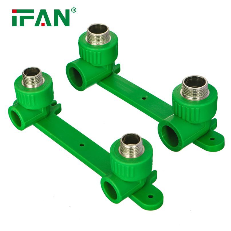 PPR Double Brass Male Elbow PPR Double Brass Male Elbow