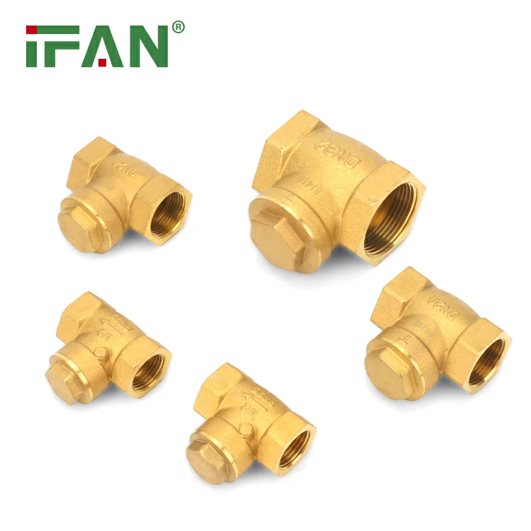 Ifan 81416 วาล์วตรวจสอบทองเหลือง