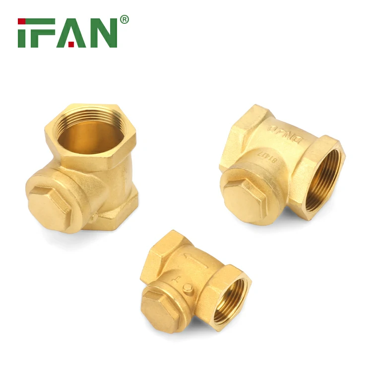 Ifan 81417 Valve ตรวจสอบทองเหลือง